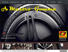 Tablet Screenshot of mastrogomma.com